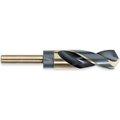 Cutler Sales Triumph Twist Drill Style T9FHD HSS Reduced Shank Drill Black & Bronze Oxide 11/16" 94144